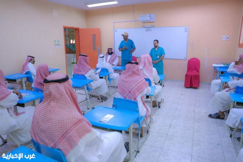بيئة العرضيات تنفذ محاضرات توعوية لفصول محو الأمية بيئة العرضيات تنفذ محاضرات توعوية لفصول محو الأمية