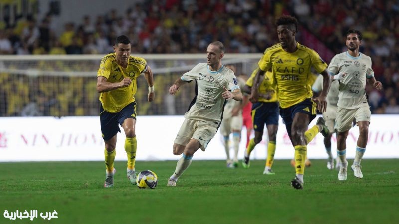 النصر يقصي الاتحاد بعشرة لاعبين ويبلغ نهائي السوبر النصر يقصي الاتحاد بعشرة لاعبين ويبلغ نهائي السوبر