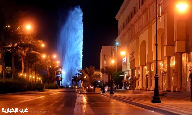 نافورة جدة معلم سياحي وثقافي يستقطب الزوار والأهالي نافورة جدة معلم سياحي وثقافي يستقطب الزوار والأهالي
