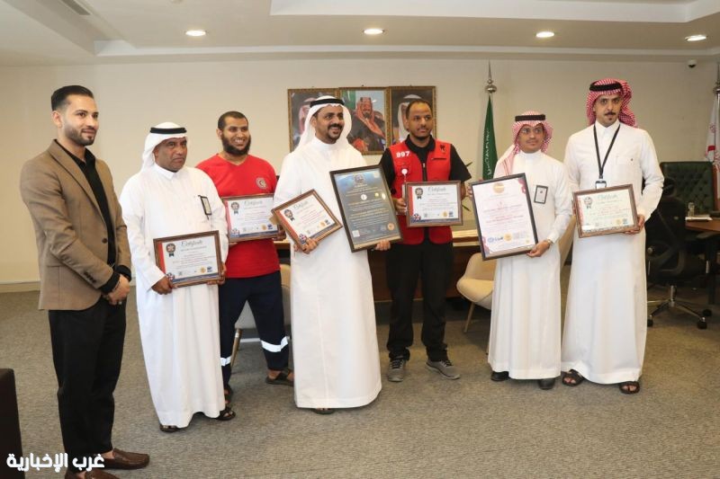 الهلال الأحمر بجازان يحصل على شهادة الاعتماد الدولي ISO 9001:2015" الهلال الأحمر بجازان يحصل على شهادة الاعتماد الدولي ISO 9001:2015"