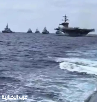 بالفيديو: سفن حربية وغواصة نووية و4500 جندي لمحاصرة السواحل الفنزويلية والقبض على الرئيس مادورو بالفيديو: سفن حربية وغواصة نووية و4500 جندي لمحاصرة السواحل الفنزويلية والقبض على الرئيس مادورو