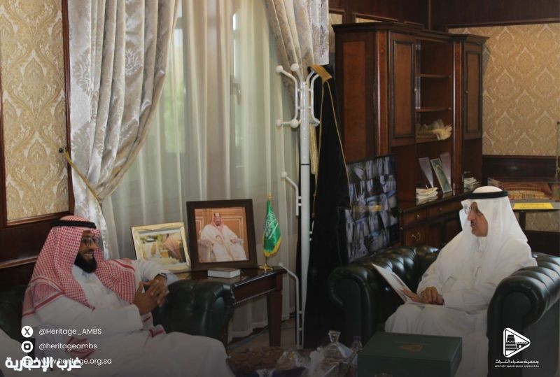 محافظ شقراء يستقبل رئيس مجلس إدارة جمعية سفراء التراث