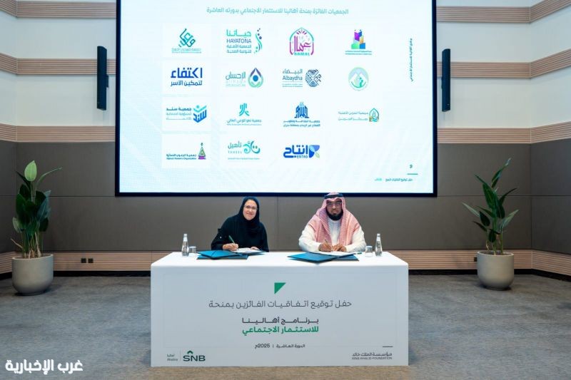 توقيع اتفاقية لدعم مشروع "أثر" لتأهيل شباب وفتيات الأحساء على مهارات المسؤولية الاجتماعية