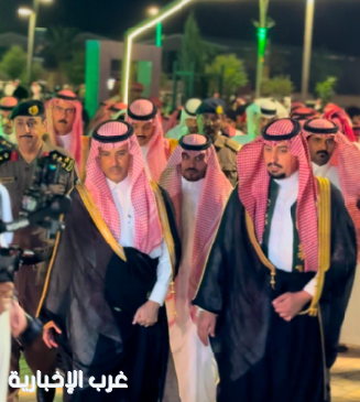بحضور سعادة محافظ طبرجل الأهالي يحتفلون باليوم الوطني ٩٥