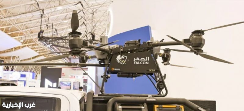 الصقر.. درون الإطفاء يلفت الأنظار في إنترسك السعودية 2025