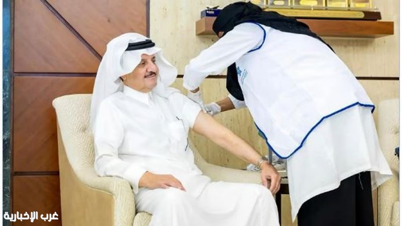 سمو أمير المنطقة الشرقية  يدشن  حملة التطعيم ضد الإنفلونزا الموسمية