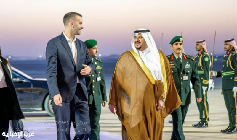 رئيس وزراء الجبل الأسود يصل إلى الرياض وفي مقدمة مستقبليه نائب أمير الرياض رئيس وزراء الجبل الأسود يصل إلى الرياض وفي مقدمة مستقبليه نائب أمير الرياض