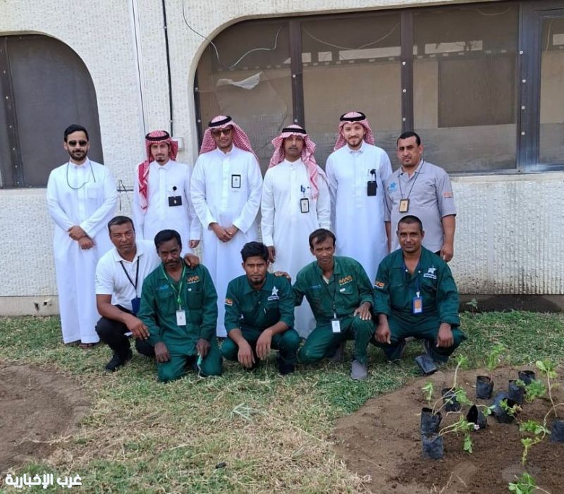 تنفيذ المرحلة الثالثة من مبادرة تشجير مستشفى النور التخصصي دعمًا لمستهدفات "السعودية الخضراء"