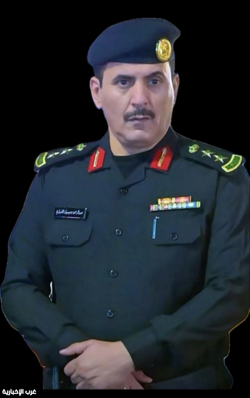 العقيد عبدالرحمن الشراري مديراً للدوريات الأمنية بمنطقة الجوف  عيدغانم الشراري