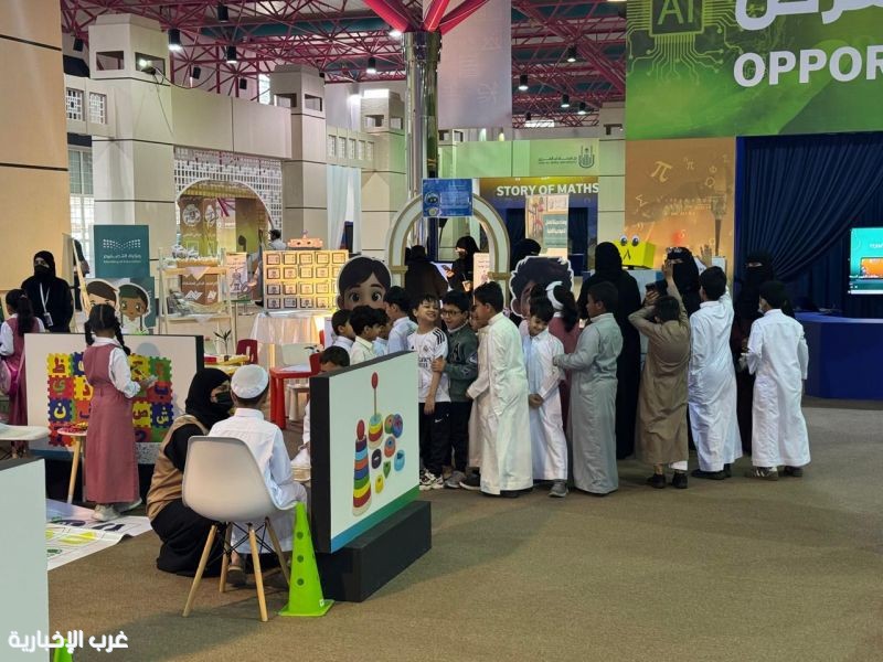 طلاب وطالبات مدارس مكة المكرمة يتفاعلون مع مهرجان واحة الملك سلمان