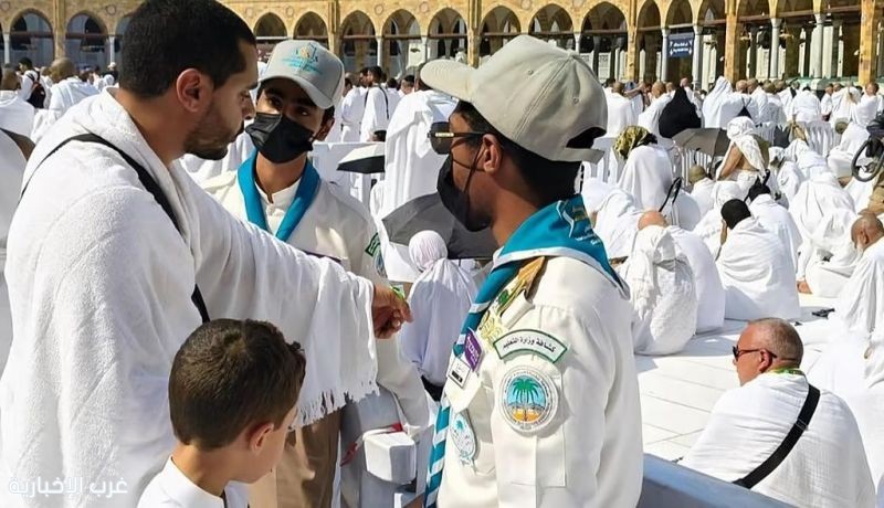 كشافة تعليم #مكة تشارك في تنظيم وتفويج الحشود ب #المسجد_الحرام كشافة تعليم #مكة تشارك في تنظيم وتفويج الحشود ب #المسجد_الحرام