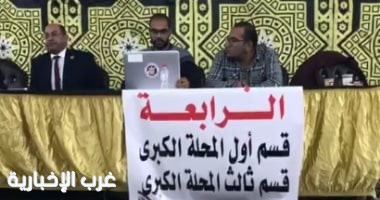 الحصر العددى للدائرة الرابعة بالمحلة من داخل اللجنة العامة..