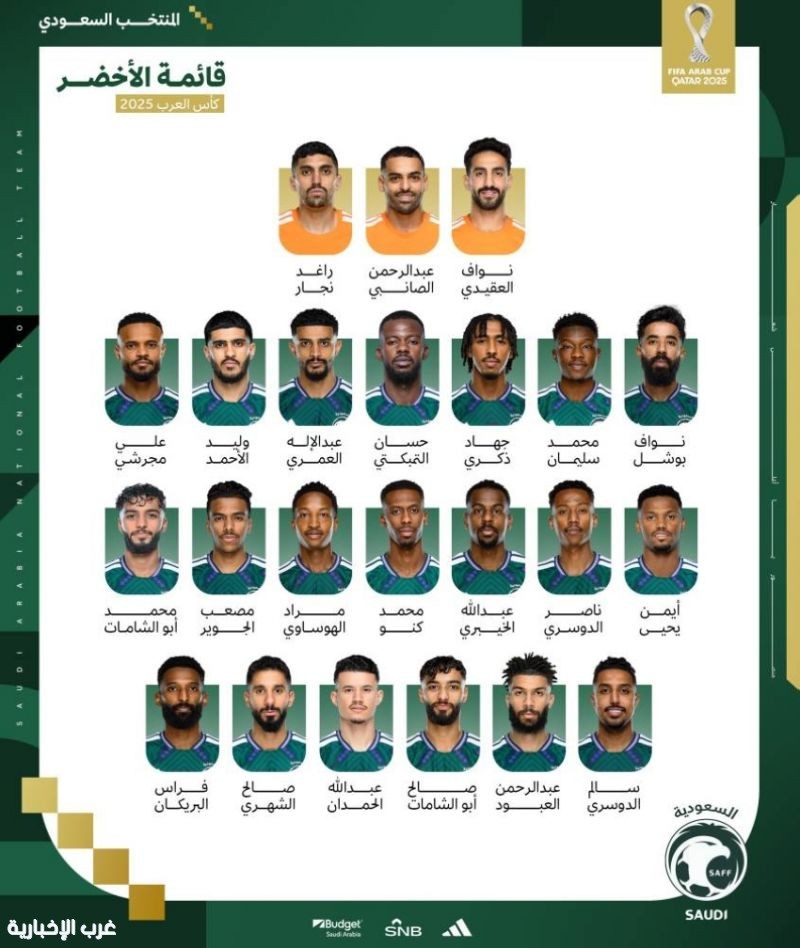 الأخضر" يبدأ معسكره في الدوحة استعدادًا لـ"كأس العرب"