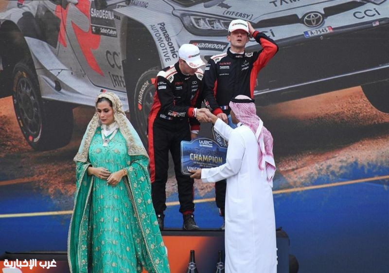 الفرنسي سيباستيان أوجيه يخطف لقب بطولة العالم للراليات في جدة الفرنسي سيباستيان أوجيه يخطف لقب بطولة العالم للراليات في جدة
