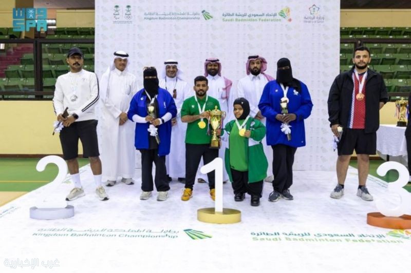 تتويج أبطال بطولة المملكة للريشة الطائرة لذوي الإعاقة 2025