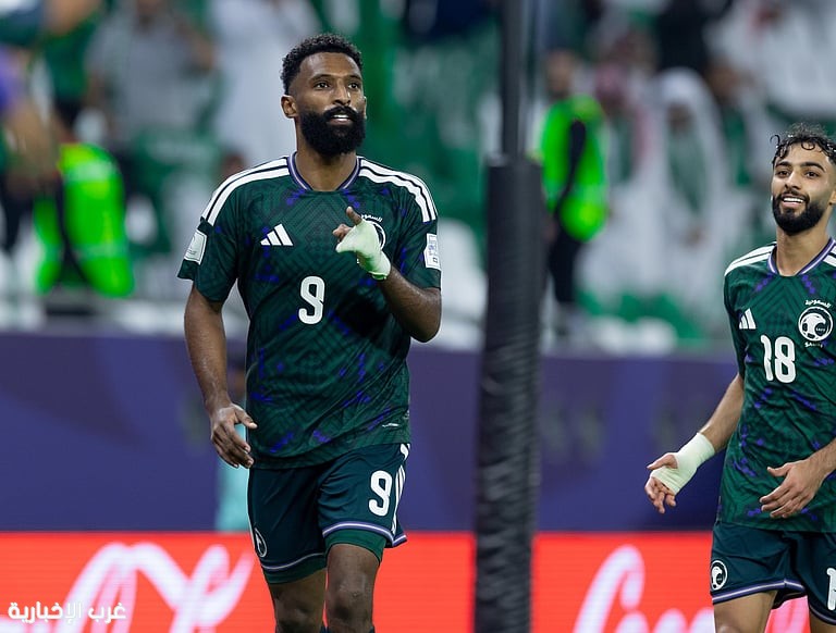 السعودية ضد عمان: فراس البريكان يسجل الهدف الأول للأخضر