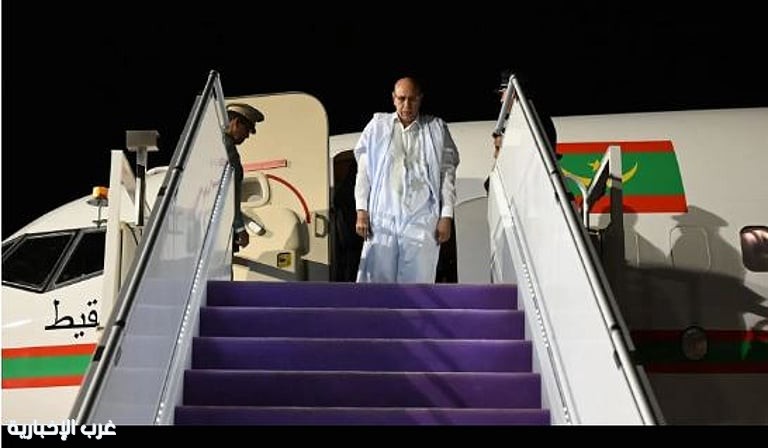 رئيس موريتانيا محمد ولد الشيخ الغزواني يصل المدينة المنورة للزيارة والصلاة بالمسجد النبوي