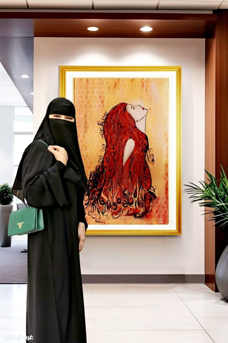 الدكتورة الفنانة نجلاء أحمد… فنانة خارج إطار العادي