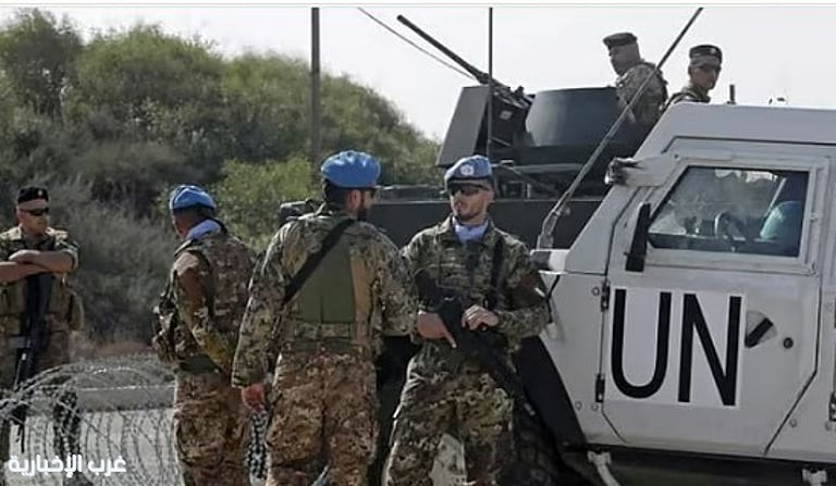 اليونيفيل: دورية أممية تتعرض لإطلاق نار من الجيش الإسرائيلي في لبنان اليونيفيل: دورية أممية تتعرض لإطلاق نار من الجيش الإسرائيلي في لبنان