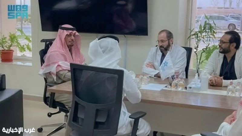 محافظ الدرعية يتفقد مستشفى الدرعية ويطّلع على سير العمل والخدمات المقدمة محافظ الدرعية يتفقد مستشفى الدرعية ويطّلع على سير العمل والخدمات المقدمة