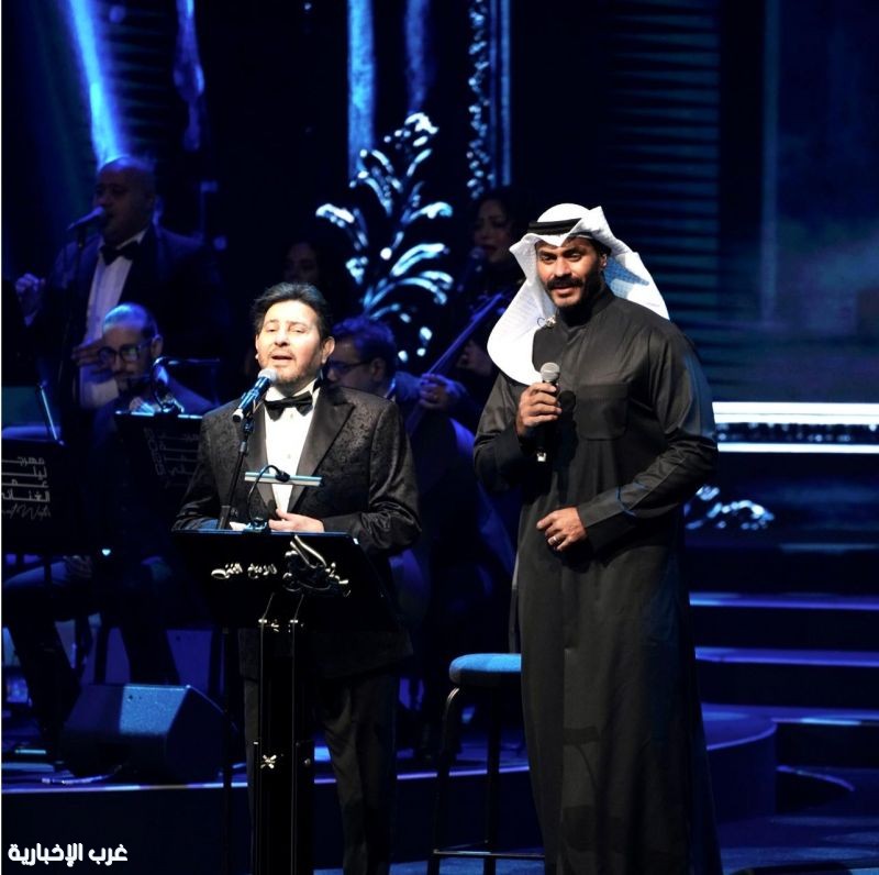 (حليم) ليلتين طربيتين في حب (العندليب) احياهما هاني شاكر و خالد سليم