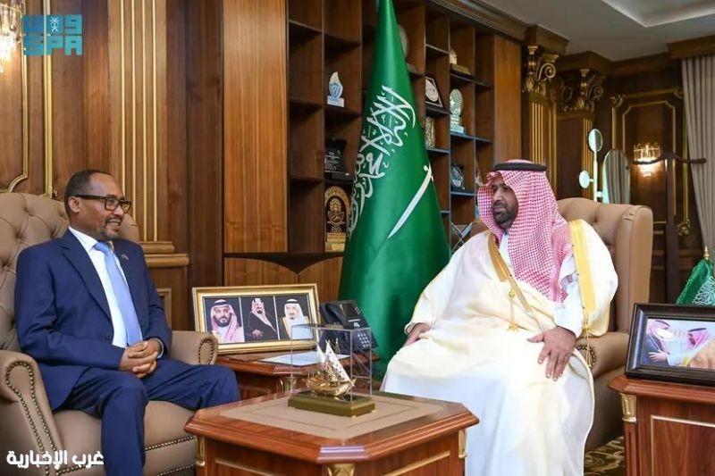 أمير منطقة جازان يستقبل سفير إثيوبيا لدى المملكة أمير منطقة جازان يستقبل سفير إثيوبيا لدى المملكة
