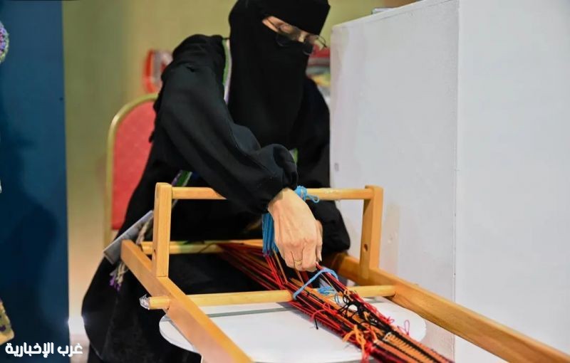 حرفة السدو تراثٌ حيّ يتجدد في معرض "حرفة مكة"