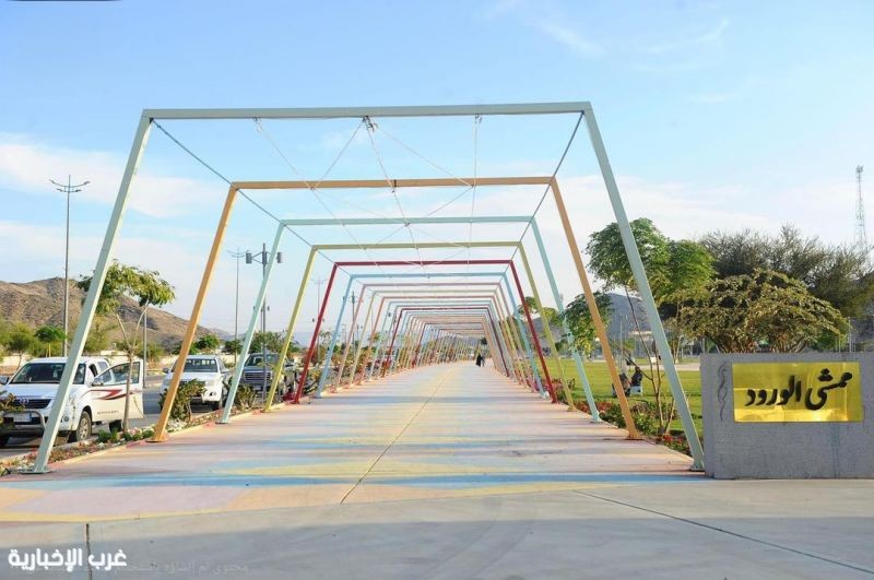 ممشى الورود بنجران.. وجهة حضرية تجذب السكان والزوار ممشى الورود بنجران.. وجهة حضرية تجذب السكان والزوار