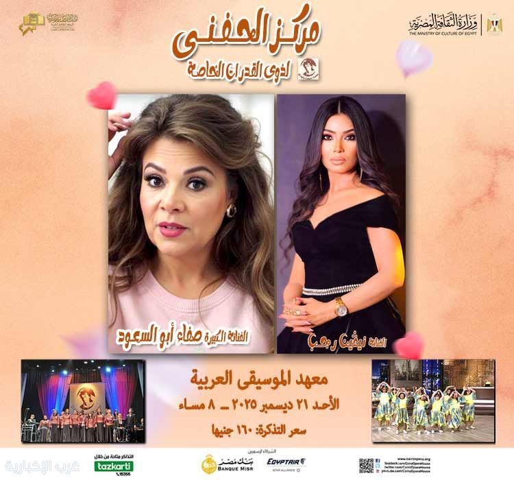 صفاء أبو السعود ونيفين رجب ضيفتا مركز الحفنى بمعهد الموسيقى صفاء أبو السعود ونيفين رجب ضيفتا مركز الحفنى بمعهد الموسيقى