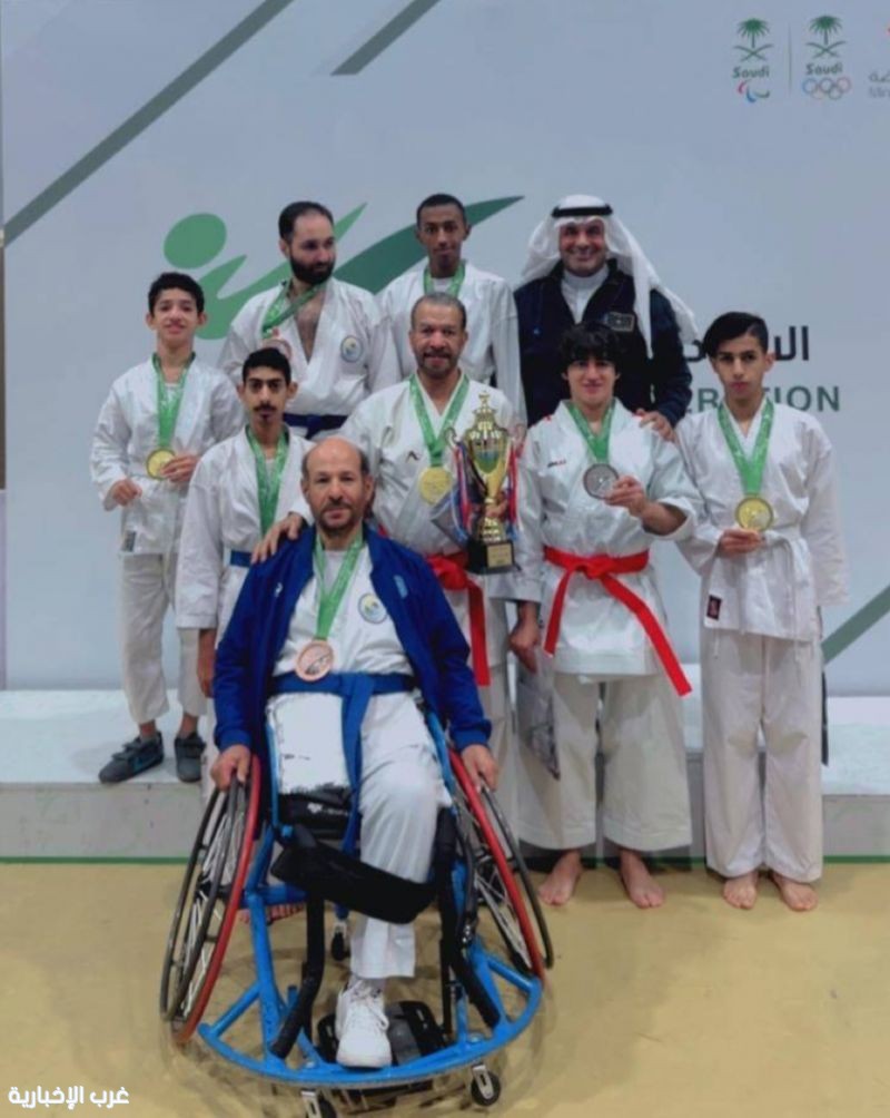 فضية الباراكاراتيه تقود نادي ذوي الإعاقة بالأحساء لإنجاز جديد