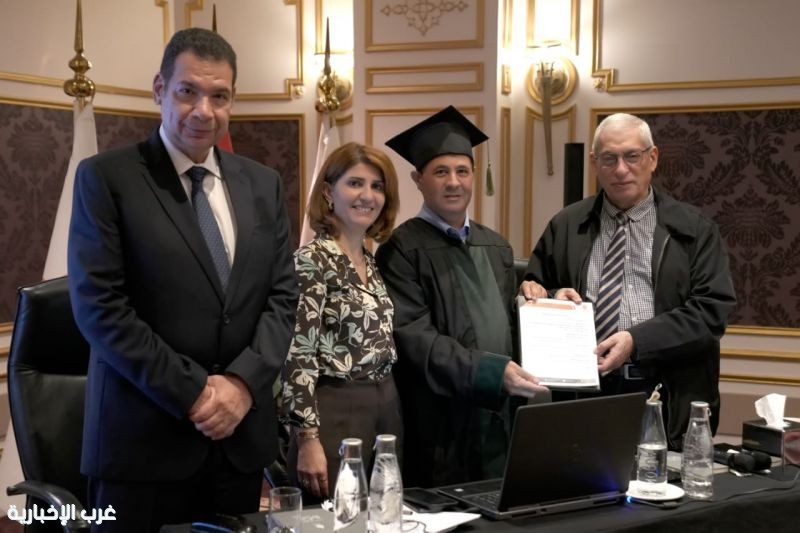 الكاتب اللبناني حسن بحمد ينال درجة الدكتوراة في العلوم السياسية والعلاقات الدبلوماسية في دراسة العلاقات الإماراتية والصينية