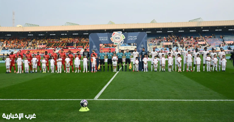 تعادل إيجابي بين القادسية وضمك في دوري روشن