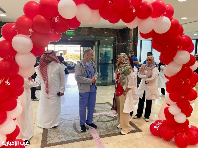 مستشفى شرق جدة يطلق فعالية اليوم العالمي للإيدز 2025