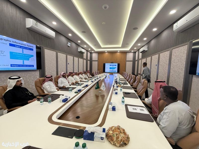 ‏بيئة رابغ تشارك في تنظيم دورة تدريبية متخصصة في نظم المعلومات الجغرافية (GIS)