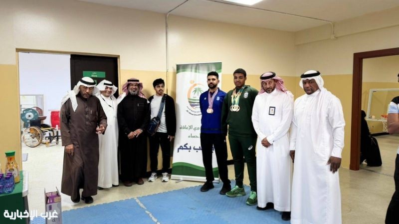 نادي ذوي الإعاقة بالأحساء يكرّم لاعبيه المشاركين مع المنتخب في البطولات الآسيوية