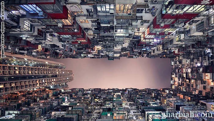 فن تصوير يمنح مباني هونغ كونغ لمحة خيالية! شاهد روعة التصوير