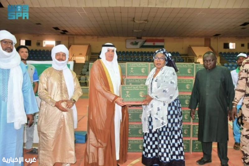 مركز الملك سلمان للإغاثة يدشّن مشروع توزيع (23.200) سلة غذائية في جمهورية النيجر