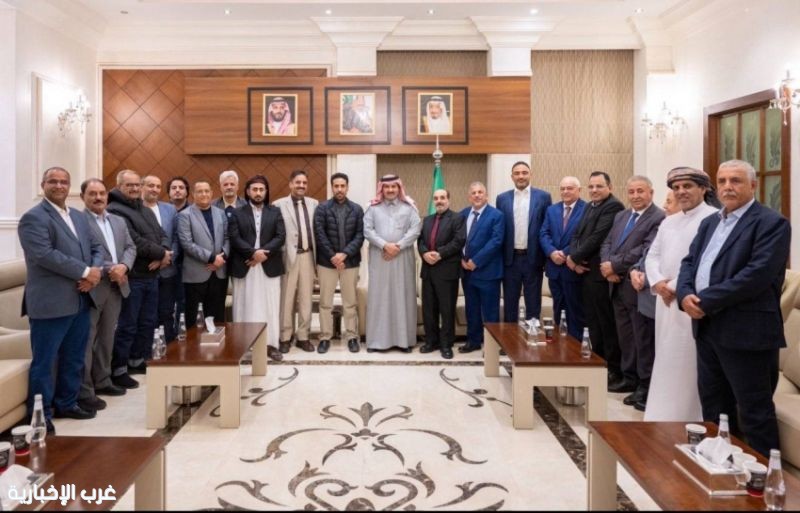 السفير آل جابر يستقبل وفد المجلس الانتقالي الجنوبي في الرياض السفير آل جابر يستقبل وفد المجلس الانتقالي الجنوبي في الرياض