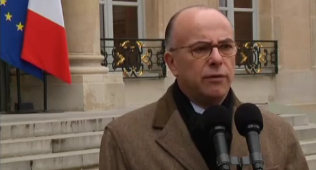 وزير الداخلية الفرنسي : إجراءات أمنية تحسبا للمسيرة الضخمة ومشاركةعدد كبير من قادة العالم