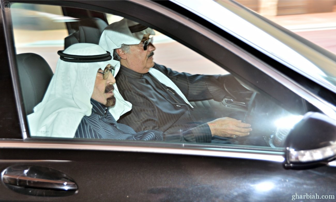آخر صور التقطت للملك عبدالله بن عبدالعزيز قبل رحيله