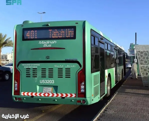 حافلات المدينة:  نقل أكثر من 481 ألف راكب بالربع الرابع من 2025