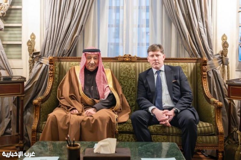 نائب وزير الخارجية يلتقي رئيس المكتب البريطاني لشؤون السودان