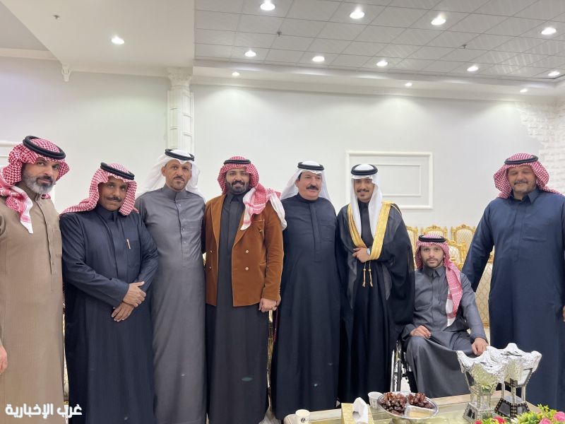 علي الفليو يحتفل بزواج ابنه وسيم بقصر اليخت بمحافظة طبرجل