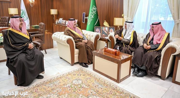 أمير حائل يستقبل الرئيس التنفيذي لشركة المياه الوطنية ويؤكد على تطوير خدمات المياه بالمنطقة