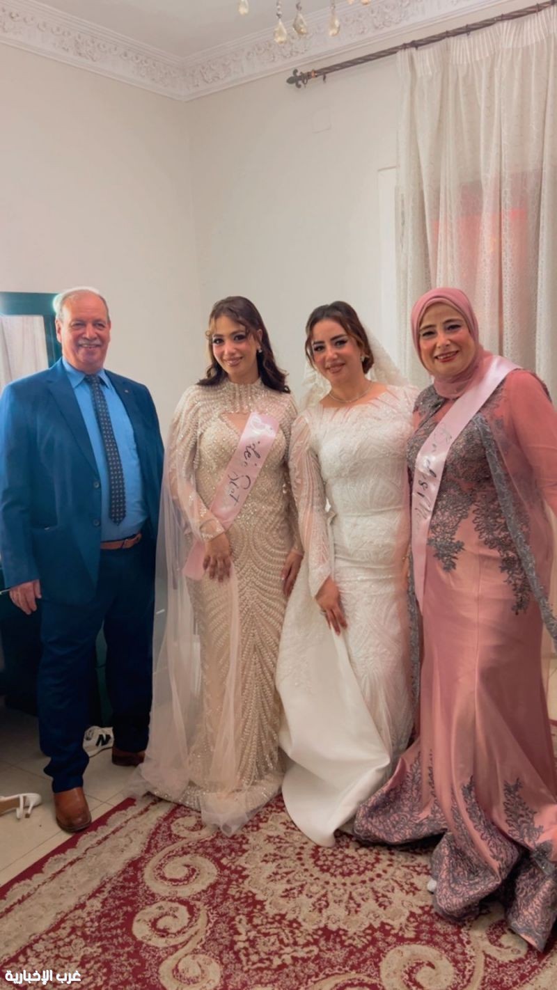 زفاف أسطورى للدكتورة  انجى صبرى ابنة الزميلة منال عبد السلام