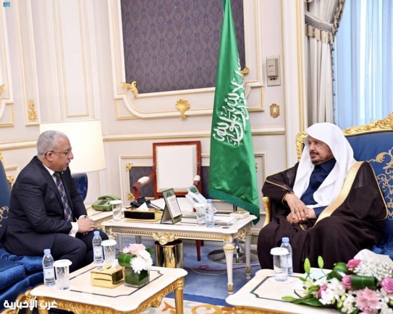 رئيس مجلس الشورى يبحث مع سفير موريتانيا تعزيز التعاون البرلماني
