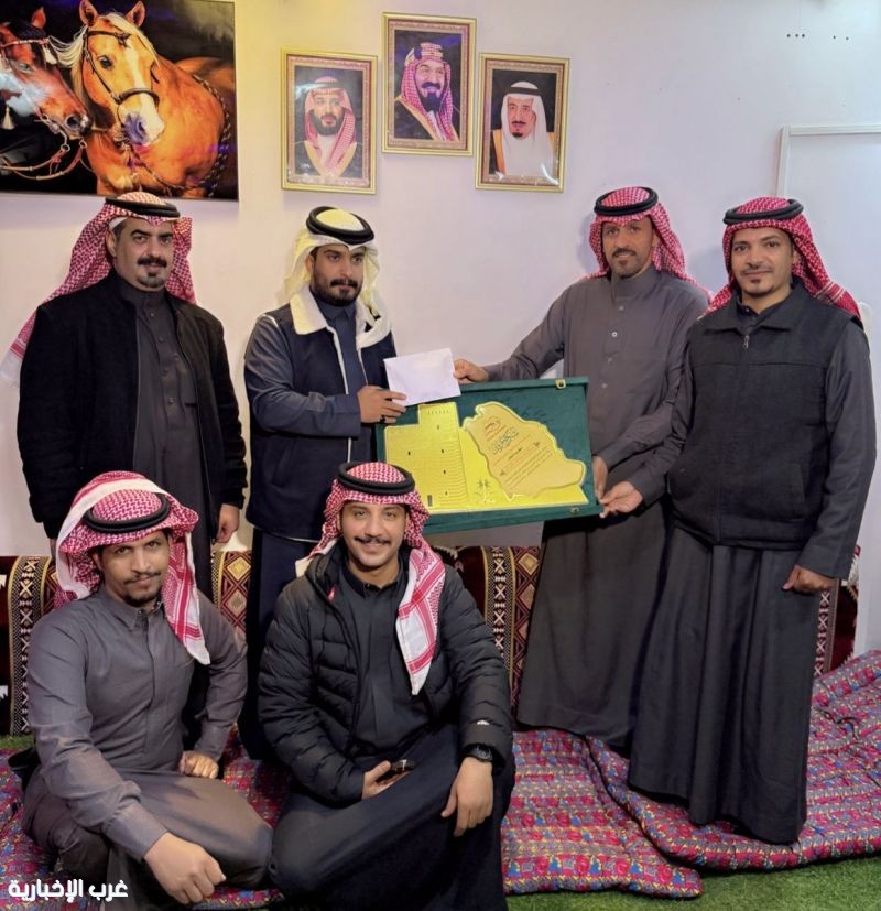 وسم الشمال يكرم عبدالسلام الشراري على موقفه البطولي في إنقاذ المعلمات من الحريق