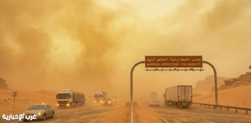 الأرصاد تحذر: رياح نشطة وغبار يحدّ من الرؤية في عدة مناطق