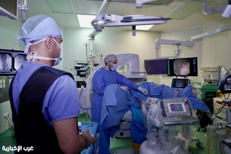 جراحتان روبوتيتان ناجحتان لحصوات الكلى بمدينة الملك عبدالله الطبية جراحتان روبوتيتان ناجحتان لحصوات الكلى بمدينة الملك عبدالله الطبية
