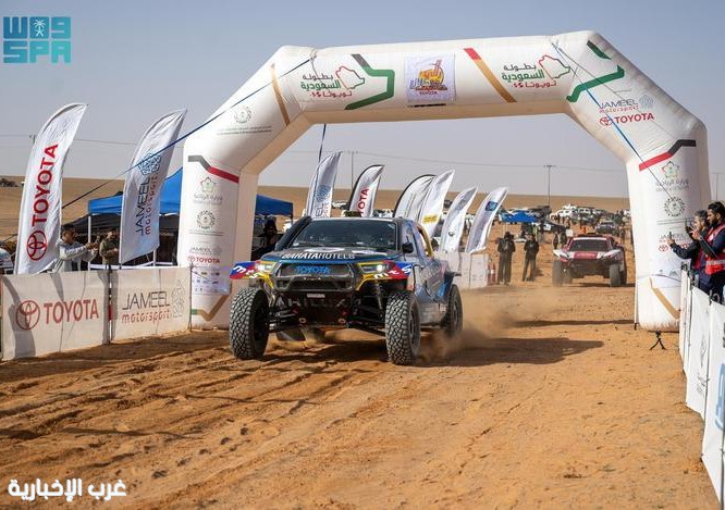 انطلاق المرحلة الأولى لرالي باها حائل تويوتا 2026" انطلاق المرحلة الأولى لرالي باها حائل تويوتا 2026"